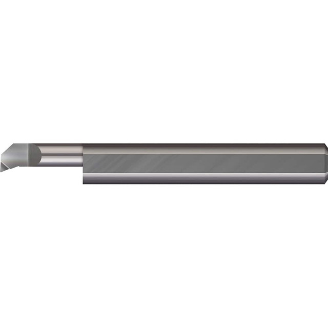 Micro 100 PBT2-140500 Boring Bar: 0.152" Min Bore, 1/2" Max Depth, Right Hand Cut, Solid Carbide