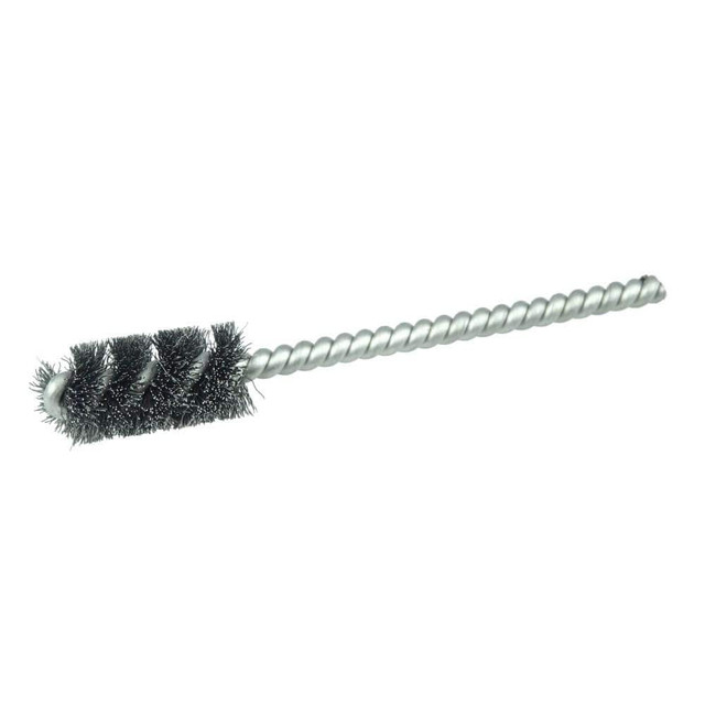 Weiler 21181 Power Tube Brush: Helical, Stainless Steel