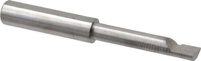 Scientific Cutting Tools BB156 Radial Relief Boring Bar: 0.155" Min Bore, 3/4" Max Depth, Right Hand Cut, Submicron Solid Carbide