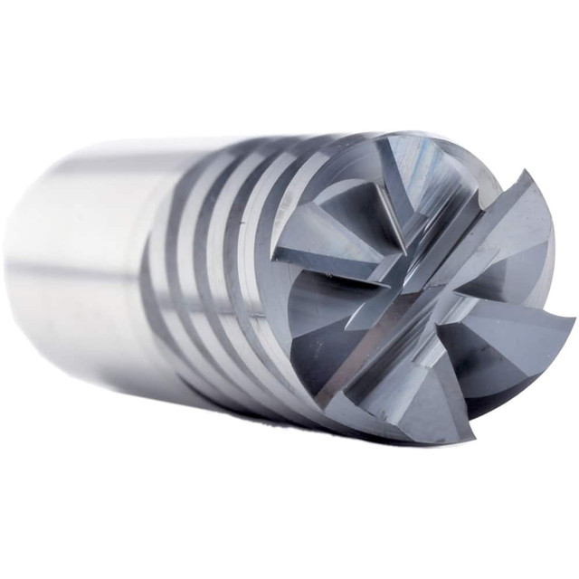 Supermill SM6F625SA Square End Mill: 5/8'' Dia, 3/4'' LOC, 5/8'' Shank Dia, 3'' OAL, 6 Flutes, Solid Carbide