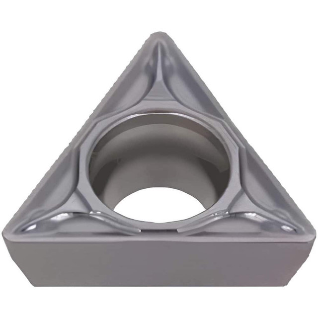 Tungaloy 6890208 Turning Inserts; Insert Style: TPMT ; Insert Size Code: 32.52 ; Insert Shape: Triangle ; Included Angle: 60degree ; Inscribed Circle (Decimal Inch): 0.3750 ; Corner Radius (Decimal Inch): 0.0315