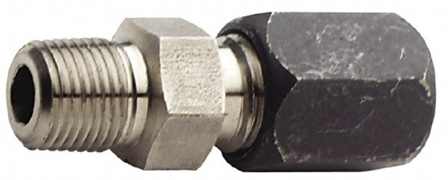 MSC F-8-4-C Compression Tube Connector: 1/4-18" Thread, Compression x MPT