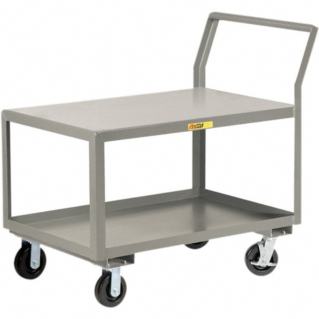 Little Giant. GCK-2436-8PHBRK Utility Cart: Steel, Gray