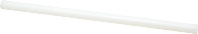 MSC 5515271 Plastic Rod: Polyethylene, 1' Long, 7" Dia, White