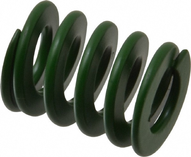 Associated Spring Raymond 203-505 Die Spring: 1-1/4" Free Length, Green