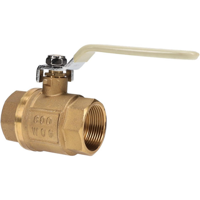 Value Collection TXN125 Full Port Manual Ball Valve: 1-1/4" Pipe, Full Port