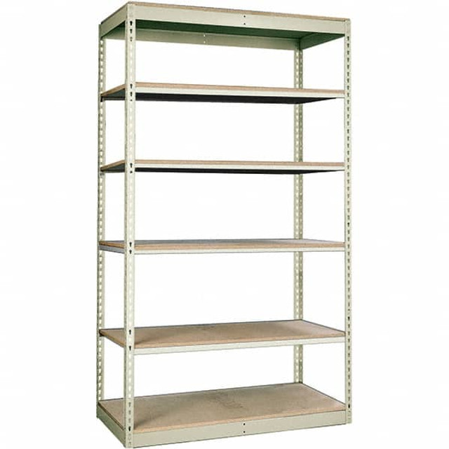 Hallowell SRS482484-6SP 16 Gauge Steel Boltless Shelving: