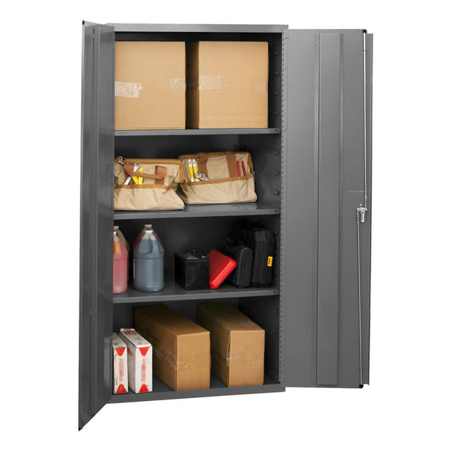 Durham 3501-95 Locking Steel Storage Cabinet: 36" Wide, 24" Deep, 72" High