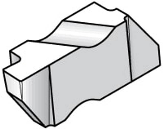 Kennametal 1113078 Grooving Insert: NG3072 KC730, Solid Carbide