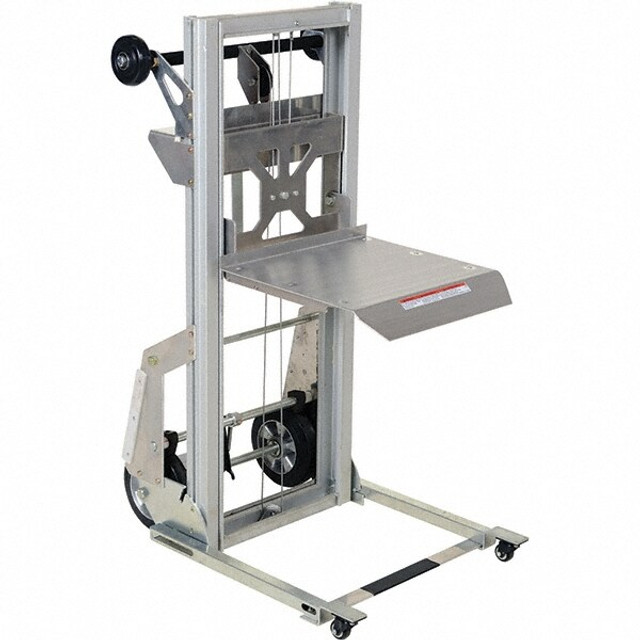 Vestil PALL-200 200 Lb Capacity, 61" Lift Height, Portable Workstation Manually Operated Lift