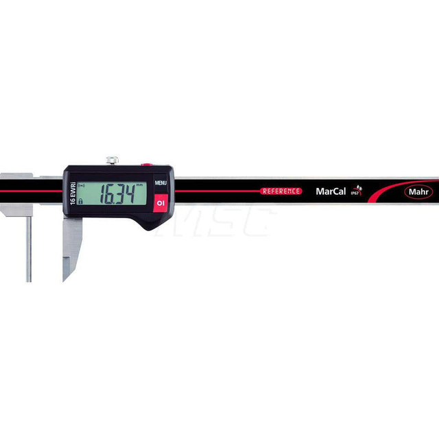 Mahr 4103381KAL Electronic Caliper: 0 to 6", 0.0005" Resolution, IP67