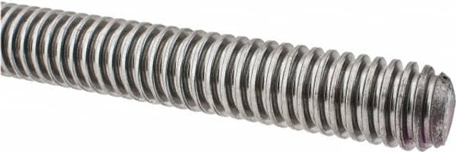 Keystone Threaded Products KL014AG1A182850 Threaded Rod: 7/8-6, 6' Long, Low Carbon Steel, Grade C1018