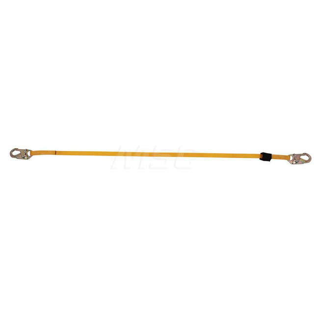 Werner C111106 Lanyards & Lifelines; Load Capacity: 5000lb ; Construction Type: Webbing ; Harness Type: Positioning ; Lanyard End Connection: Snap Hook ; Anchorage End Connection: Snap Hook ; Length Ft.: 6.00