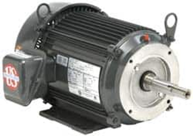 US Motors UJ25S2GM Three Phase Standard Efficient AC Motor: TEFC Enclosure