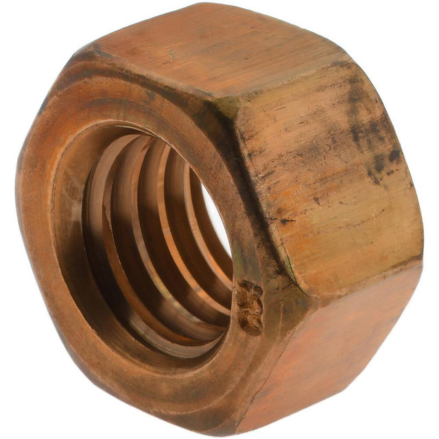 Value Collection MSC-67469486 Hex Nut: 1/2-13, Silicon Bronze, Uncoated