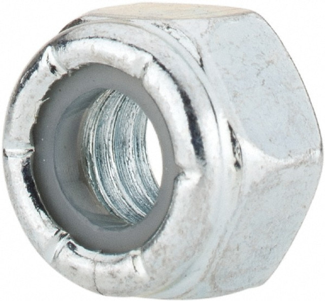 Value Collection B50000006 Hex Lock Nut: Insert, Nylon Insert, 5/16-18, Grade 2 Steel, Zinc-Plated