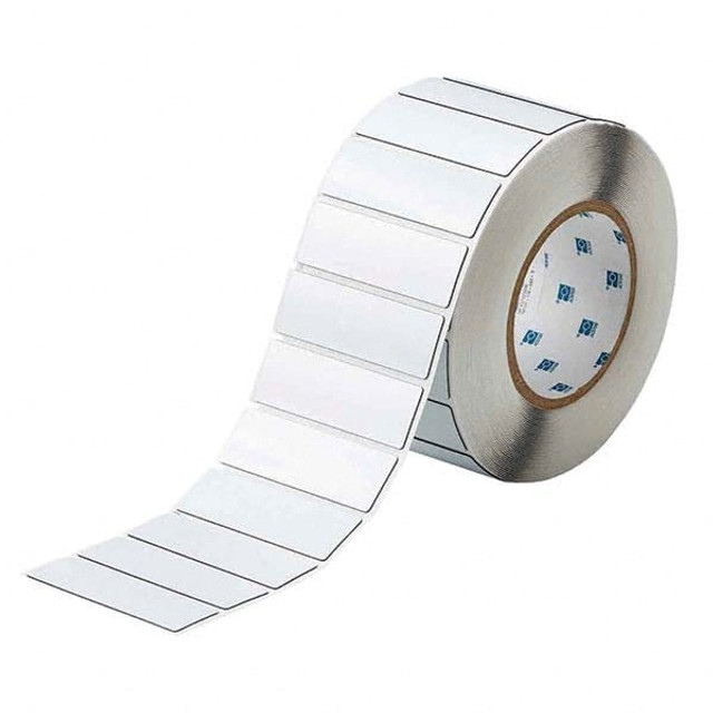 Brady 64452 Label Maker Label: White, Polyester, 500 per Roll