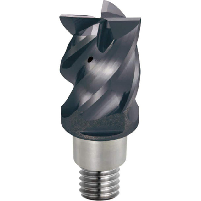 Mitsubishi 827075 Square End Mill Heads; Mill Diameter (Decimal Inch): 0.5000 ; Length of Cut (Inch): 1/2 ; Connection Type: iMX12 ; Overall Length (Decimal Inch): 0.7890 ; Material: Solid Carbide ; Cutting Direction: Multi-Directional