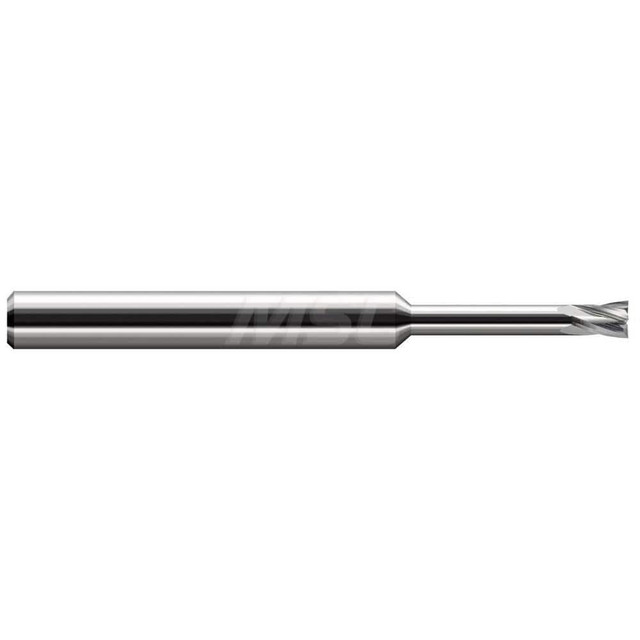 Harvey Tool 781416 Dovetail Cutter: 1 °, 1/4" Cut Dia, 3/8" Cut Width, Solid Carbide