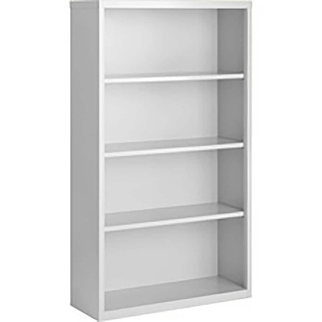 Steel Cabinets USA BCA-366018-TS Bookcases; Overall Height: 60 ; Overall Width: 36 ; Overall Depth: 18 ; Material: Steel ; Color: Tropic Sand ; Shelf Weight Capacity: 160