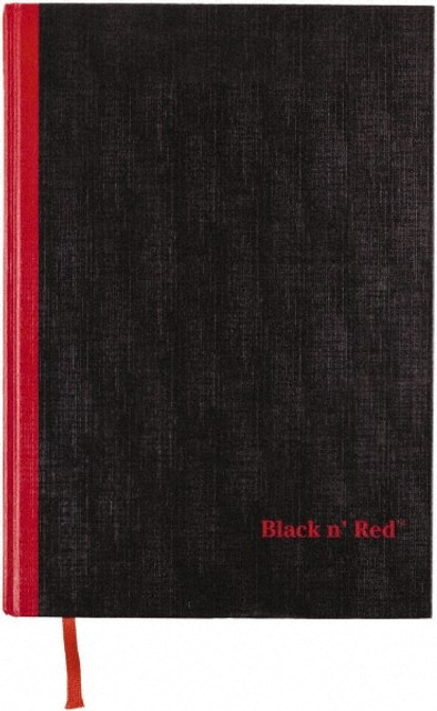 Black n Red JDKD66174 Case Bound Notebook: 96 Sheets, Legal Ruled, White Paper