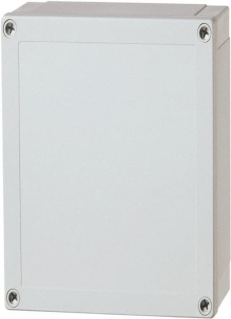 Fibox ULPC150/100HG Standard Electrical Enclosure: Polycarbonate, NEMA 1, 12, 13, 4, 4X & 6