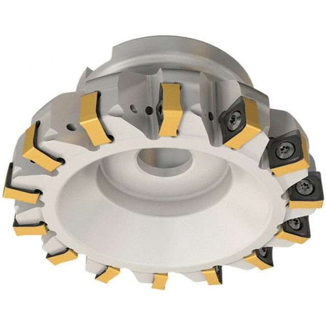 Iscar 3106087 125mm Cut Diam, 40mm Arbor Hole, 9mm Max Depth of Cut, 88° Indexable Chamfer & Angle Face Mill