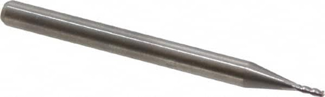 M.A. Ford. 11103540 Square End Mill: 0.0354'' Dia, 0.1063'' LOC, 1-1/2'' OAL, 4 Flutes, Solid Carbide