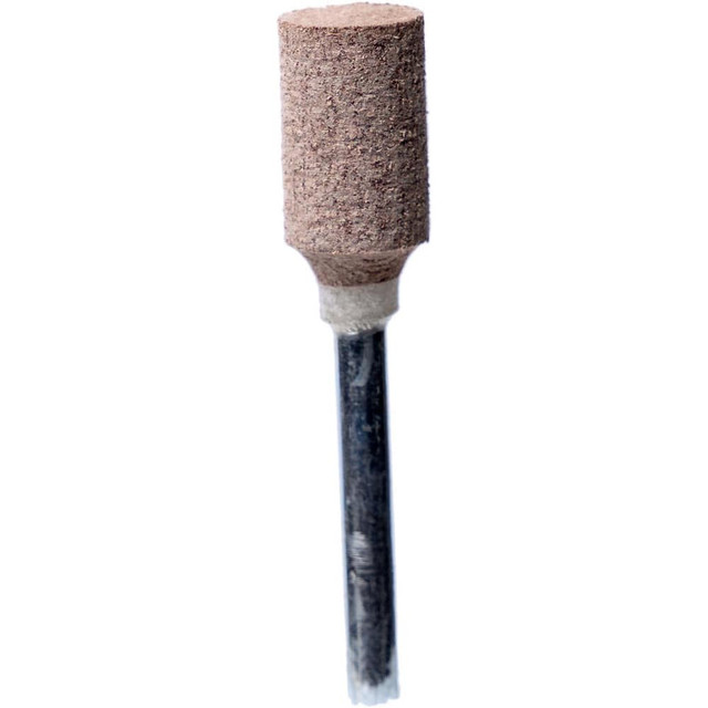 Rex Cut Abrasives 334424 Mounted Points; Point Shape: Cylinder ; Point Shape Code: W177 ; Abrasive Material: Aluminum Oxide ; Tooth Style: Single Cut ; Grade: Medium Fine ; Grit: 80