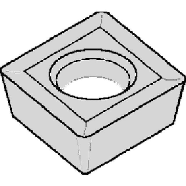 Widia 5903703 Milling Insert: CPNT120408T, WK15CM, Carbide