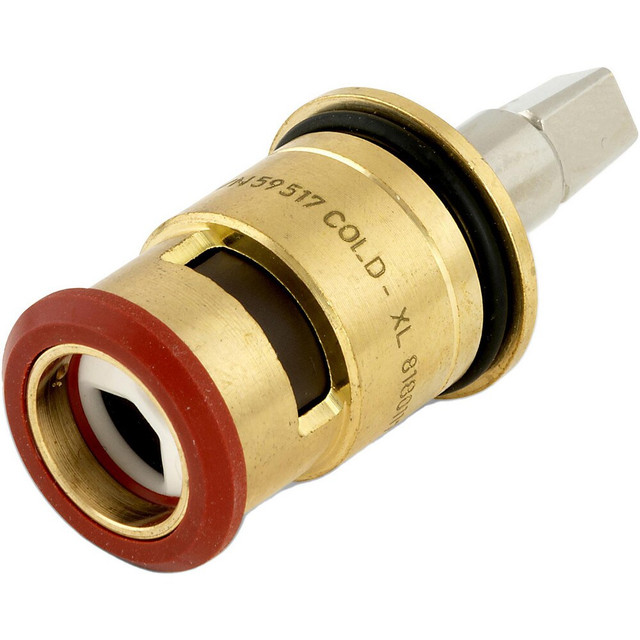 Zurn 59517005 Faucet Replacement Parts & Accessories; Product Type: Quarter Turn Cartridge ; Material: Brass ; Finish: Polished Brass