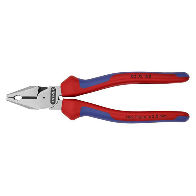 Knipex 02 02 180 7" OAL, 1-1/4" Jaw Length x 7/8" Jaw Width, Side Cutting Pliers