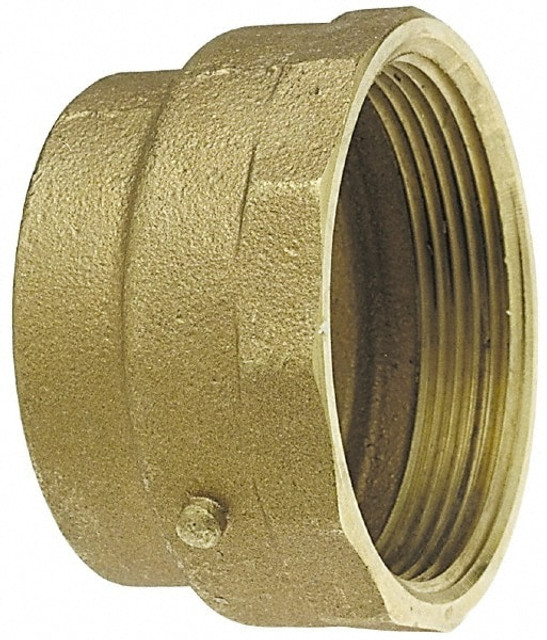 NIBCO E025100 Drain, Waste & Vent Adapter: 4" Fitting, C x F, Cast Copper