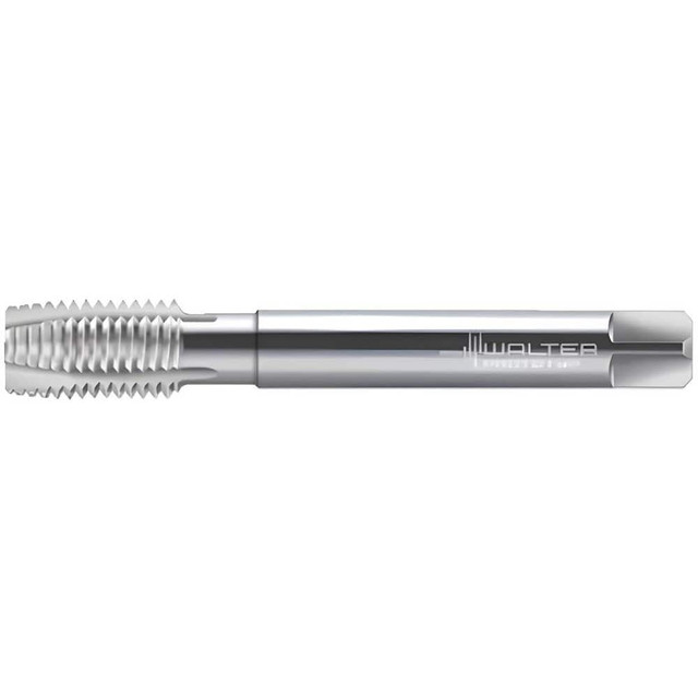 Walter-Prototyp 6149131 Spiral Point Tap: M16x2 Metric, 3 Flutes, Plug Chamfer, 6H Class of Fit, High-Speed Steel-E, Bright/Uncoated