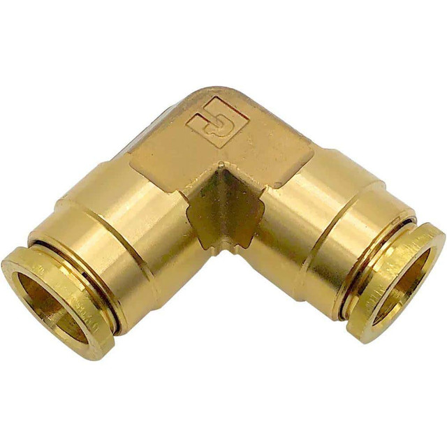 Parker 165PTC-3 Push-To-Connect Tube to Tube Tube Fitting: Union Elbow, 3/16" OD