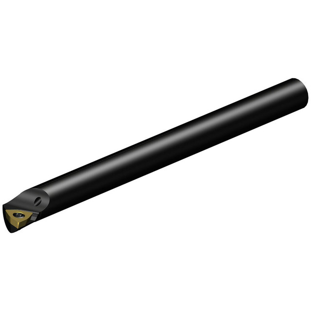 Sandvik Coromant 5721915 Indexable Boring Bar: A10K-SWLPR04-R, 12 mm Min Bore Dia, Right Hand Cut, 10 mm Shank Dia, -5 &deg; Lead Angle, Steel