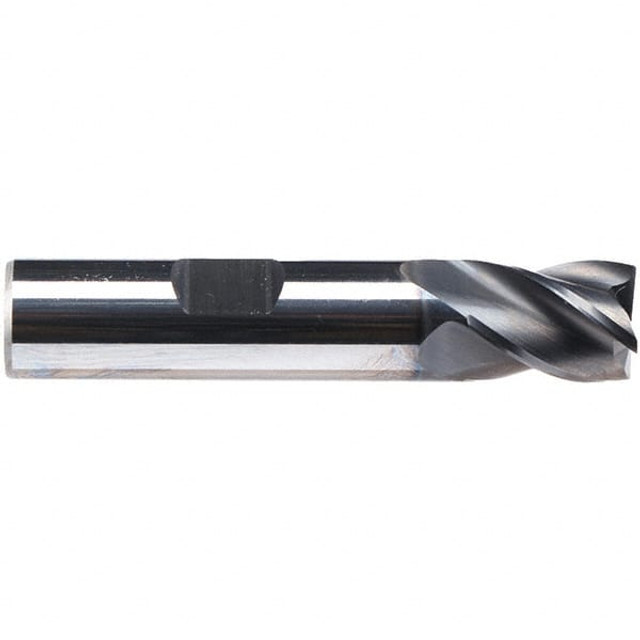 Emuge 2993L.0750 3/4" Diam 4-Flute 35-38° Solid Carbide 0.012" Chamfer Length Square Roughing & Finishing End Mill