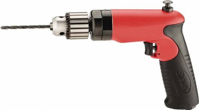 Sioux Tools SDR6P7RK4RR Air Drill: 1/2" Keyless Chuck, Reversible