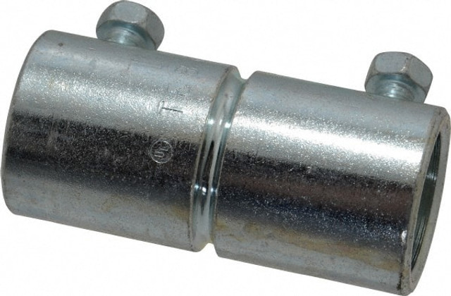 Thomas & Betts 8124 Conduit Coupling: For Rigid & Intermediate (IMC), Steel, 1/2" Trade Size