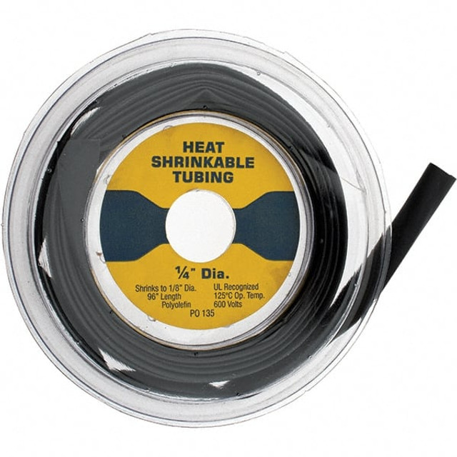 Import 28106 Heat-Shrink & Cold-Shrink Sleeve: 1/4" ID Before Shrinking, 1/8" ID After Shrinking, 8' OAL