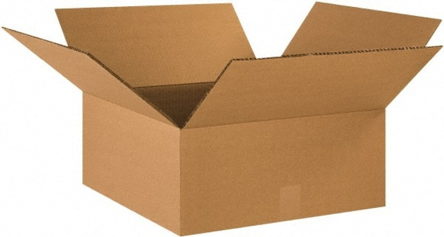 Made in USA HD18188DW Heavy-Duty Corrugated Shipping Box: 18" Long, 18" Wide, 8" High