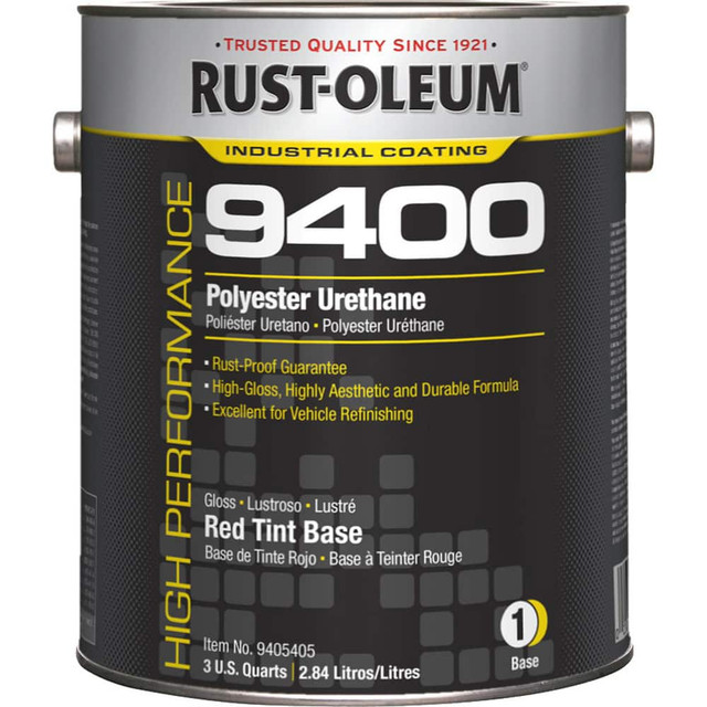 Rust-Oleum 9405405 Industrial Enamel Paint: 1 gal, High-Gloss, Red