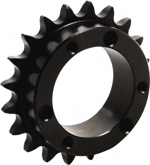 Tritan 60SDS18H QD Sprocket: 18 Teeth, 3/4" Pitch, 2" Bore Dia, 3.5" Hub Dia