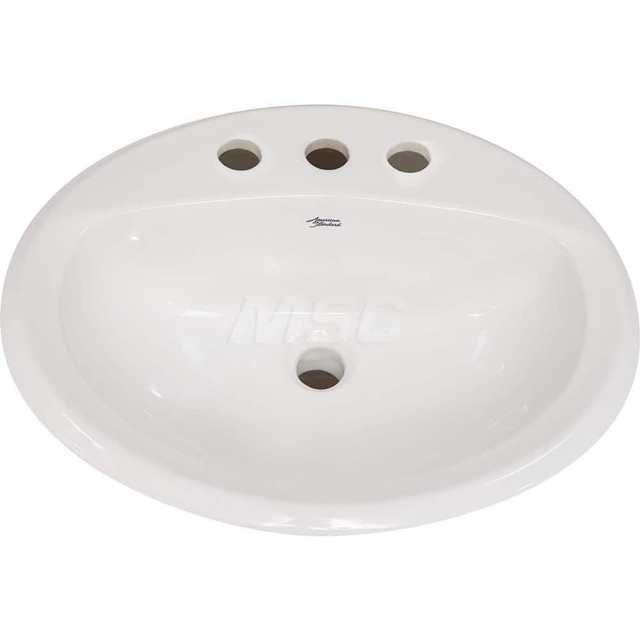 American Standard 0475020.021 Drop-In Sink: Vitreous China