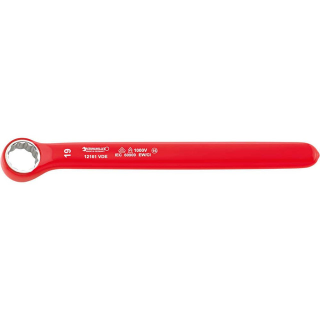 Stahlwille 44190014 Box Wrenches; Wrench Type: Flat Ring Box End Wrench ; Size (mm): 14 ; Double/Single End: Single ; Wrench Shape: Straight ; Material: Chrome Alloy Steel ; Finish: Chrome