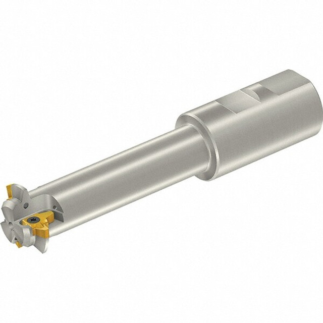 Vargus 073-00078 Indexable Thread Mill: 1.4" Cut Dia, 4.13" Max Hole Depth, Internal & External