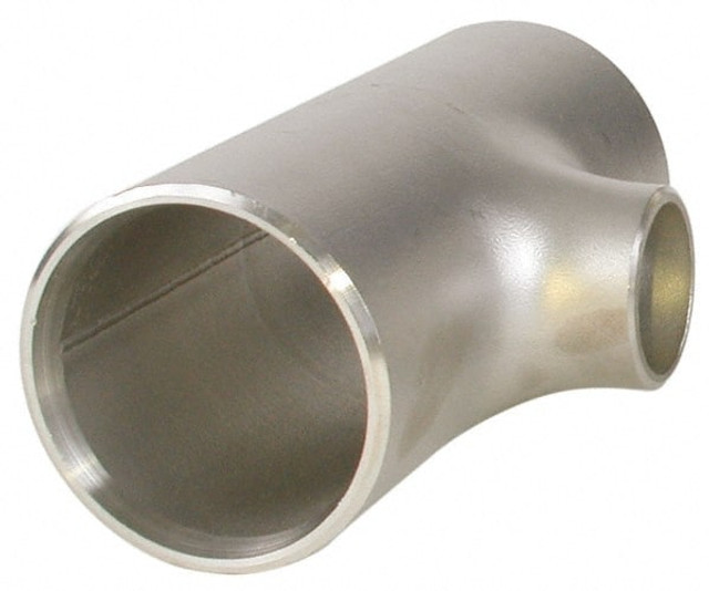 Merit Brass 01406-20 Pipe Tee: 1-1/4" Fitting, 304L Stainless Steel