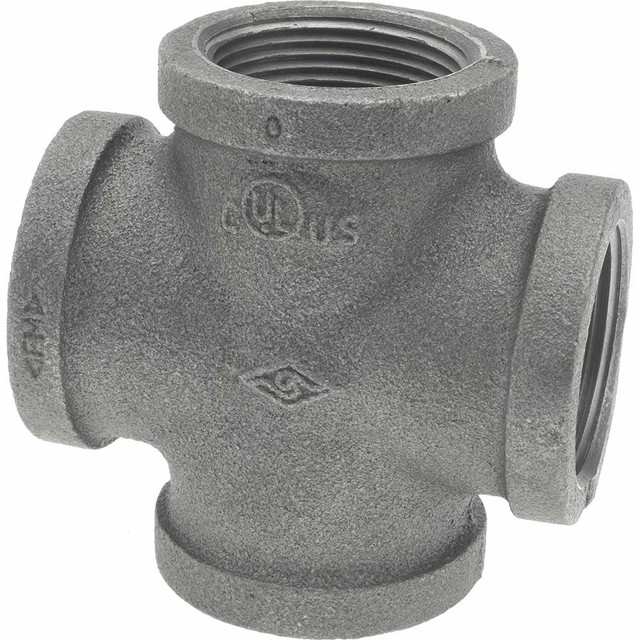 B&K Mueller 521-006HC Black Cross: 1-1/4", Threaded