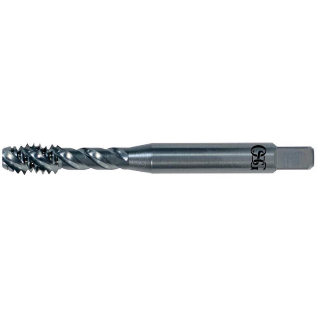 OSG 2919108 Spiral Flute Tap: #10-32 UNF, 3 Flutes, Modified Bottoming, Vanadium High Speed Steel, TICN Coated