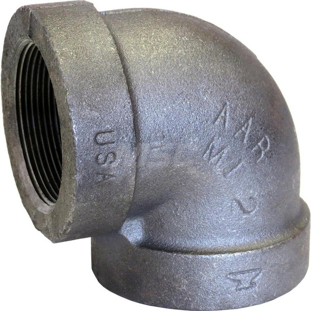 Anvil 0310502406 Black 90 ° Elbow: 4", 300 psi, Threaded